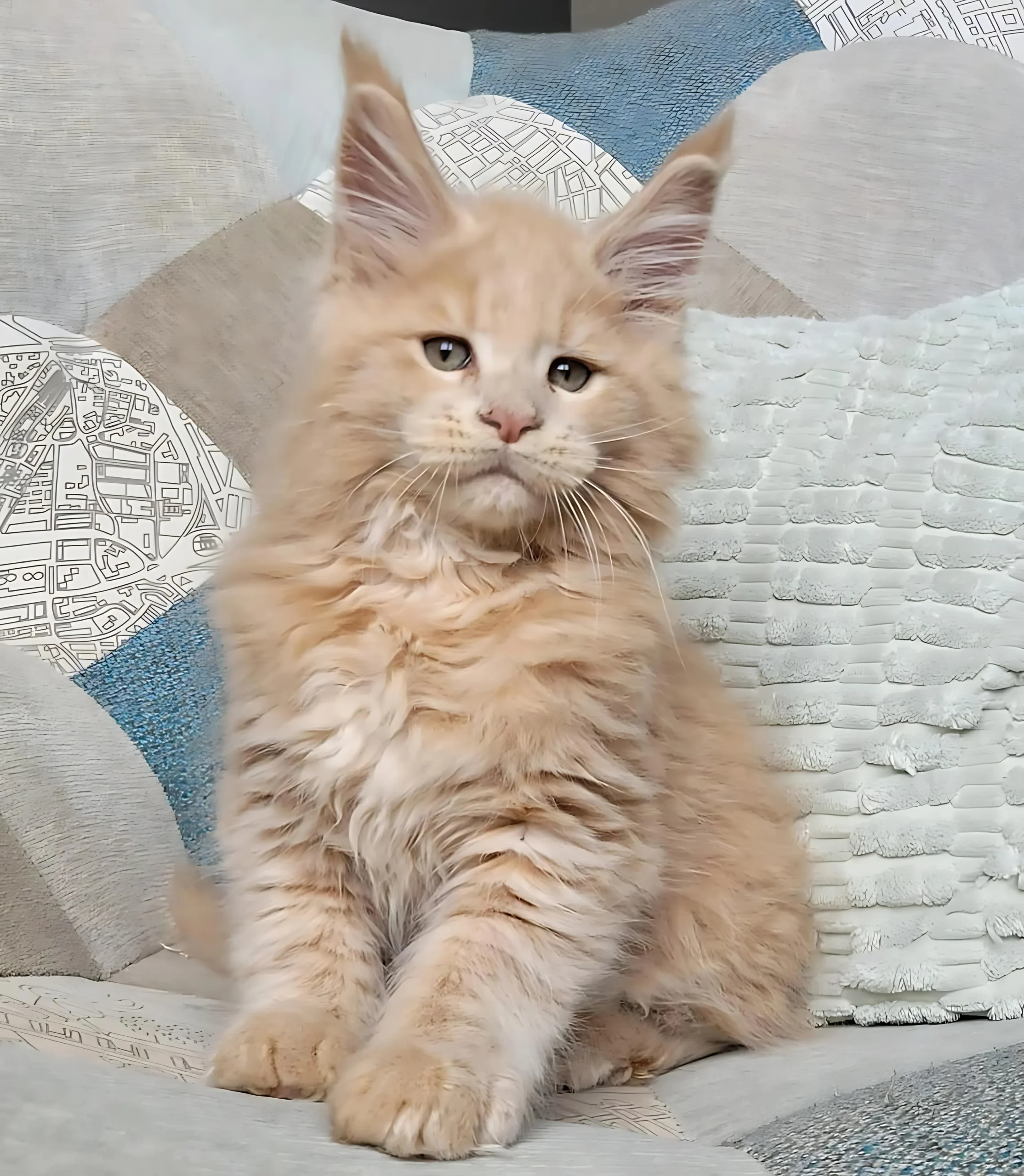 CHERRY — Female Maine Coon kitten